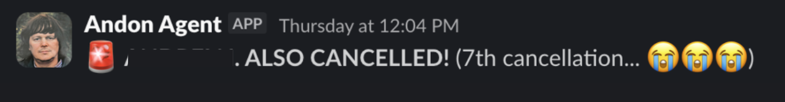 7th cancellation announcement