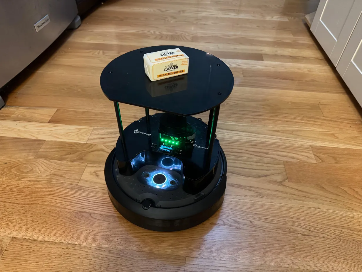 Robot passing butter